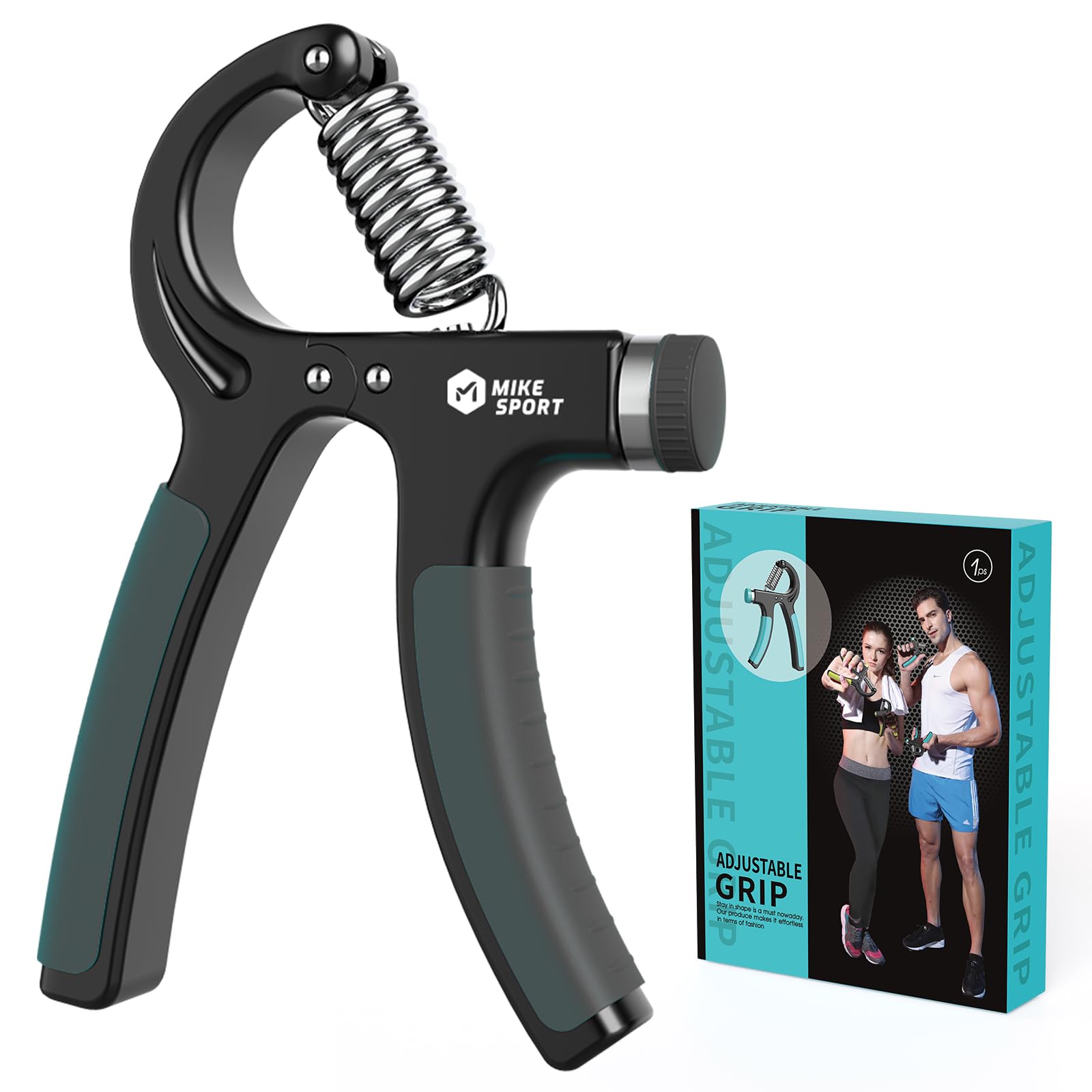 Amazon | MIKE SPORT ハンドグリップ 握力 トレーニング 10-40kg 負荷